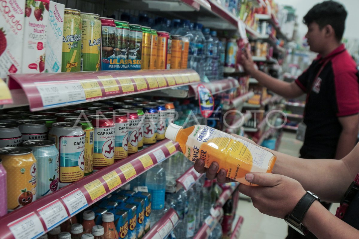 Rencana Penetapan Cukai Minuman Berpemanis Dalam Kemasan Antara Foto