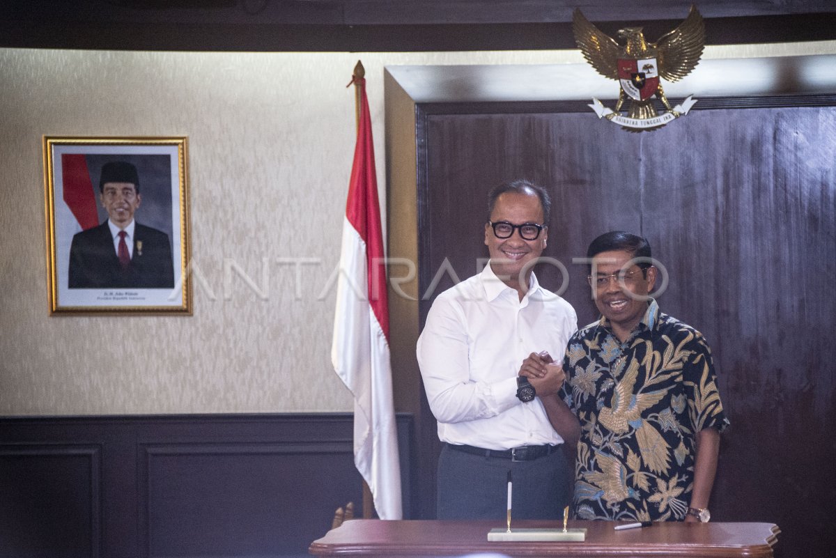 Sertijab Menteri Sosial Antara Foto