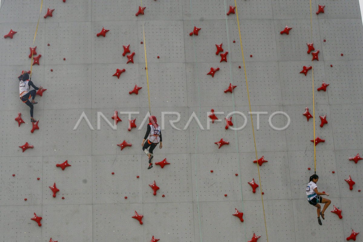 Indonesia Raih Emas Nomor Speed Relay Putri Antara Foto