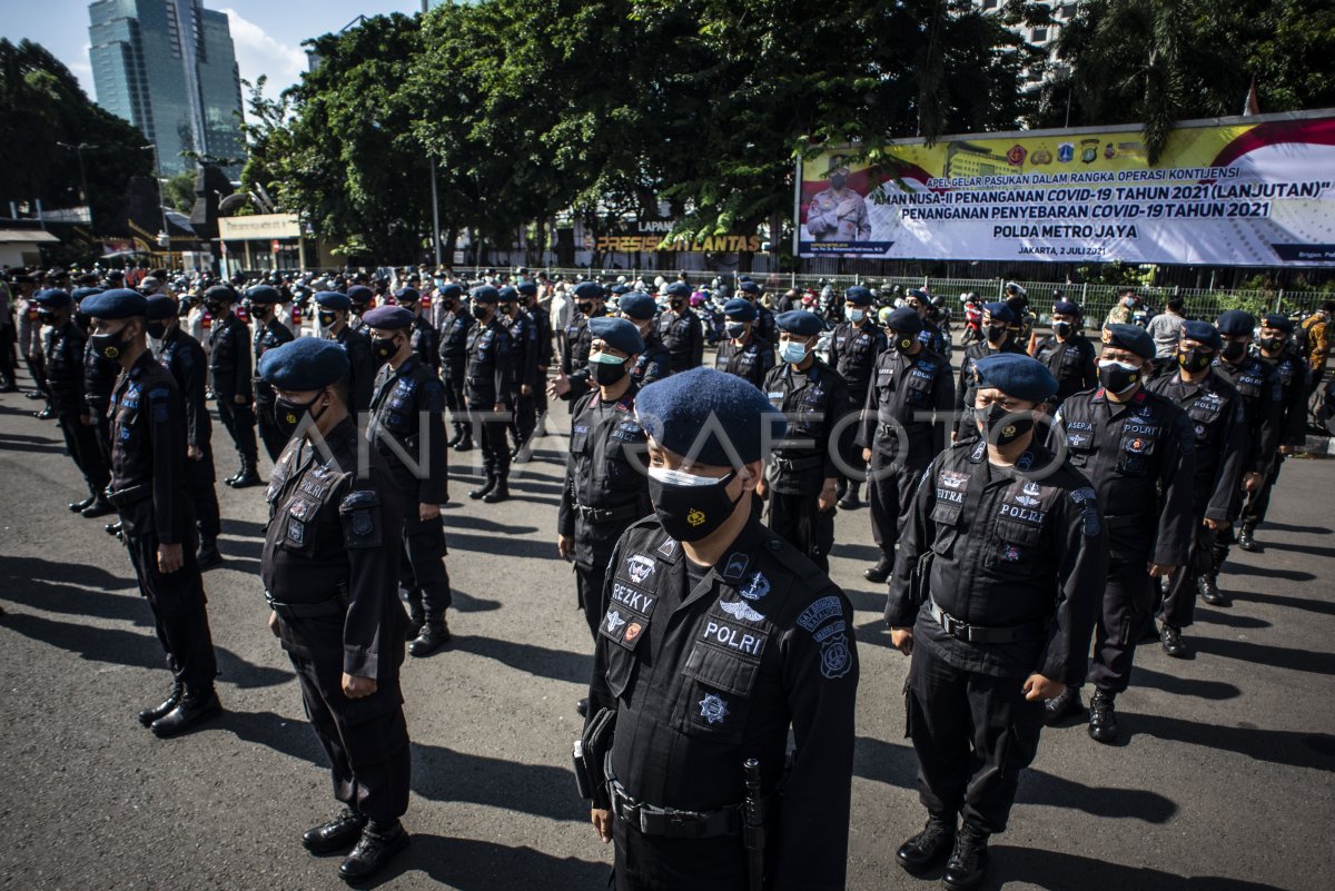 APEL GELAR PASUKAN PENANGANAN COVID 19 ANTARA Foto