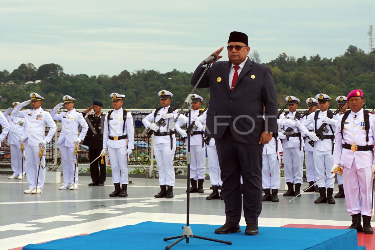 Tabur Bunga Jelang HUT Kemerdekaan RI Di Papua Barat Daya ANTARA Foto