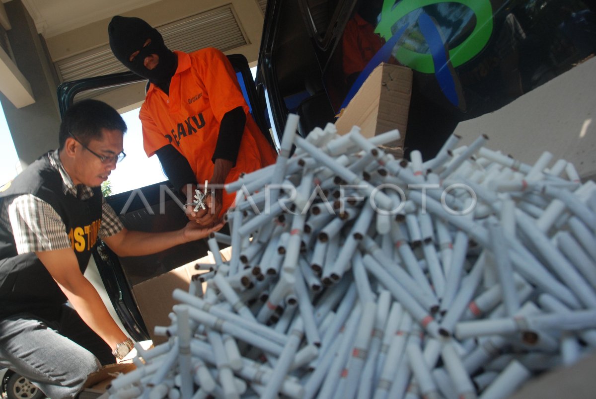 Rokok Ilegal Antara Foto