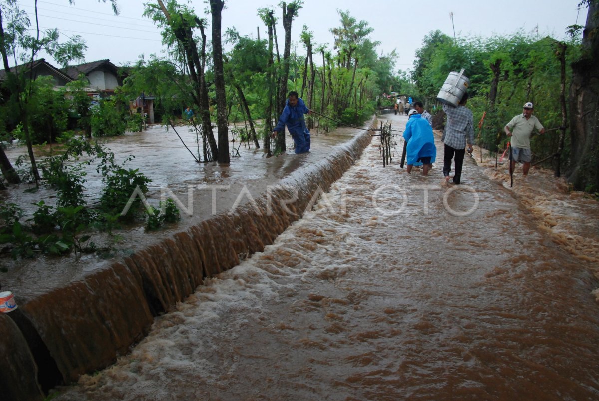 BANJIR PATI MELUAS ANTARA Foto