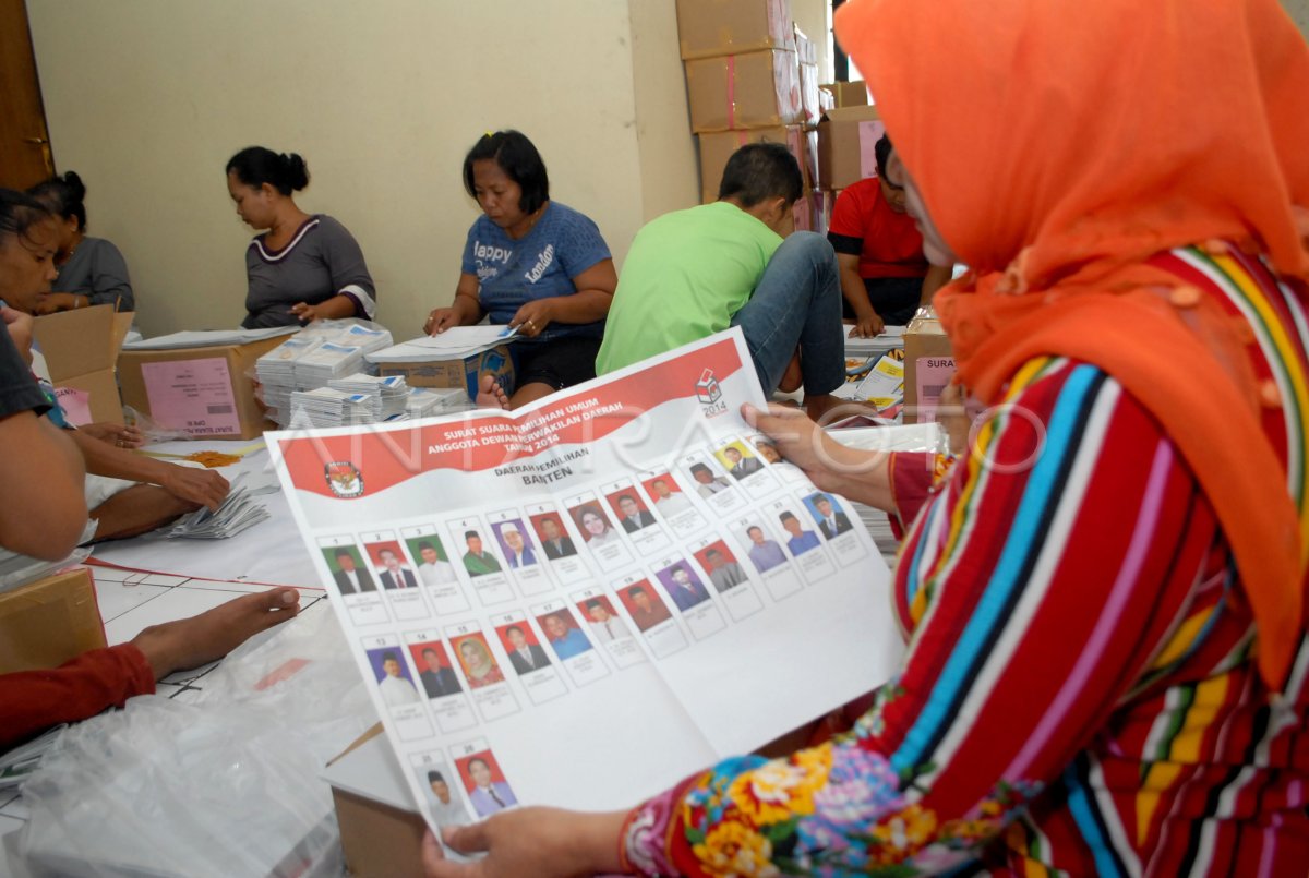 SURAT SUARA TAMBAHAN KPU TANGERANG ANTARA Foto