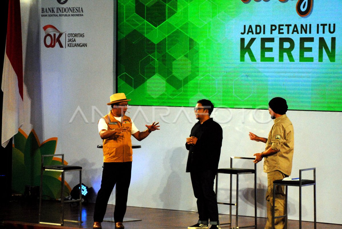 Wisuda Program Petani Milenial Jabar Antara Foto