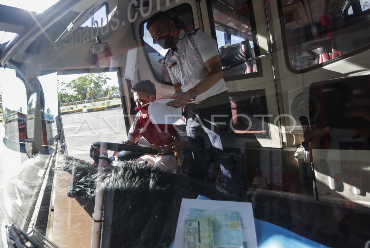 Pengecekan Kelayakan Bus Angkutan Jelang Mudik Lebaran Antara Foto