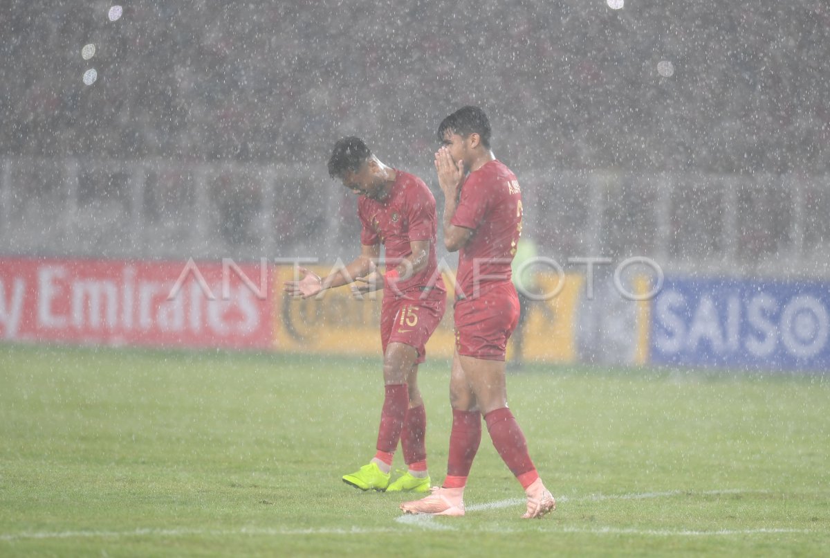 Indonesia Melawan Jepang Antara Foto