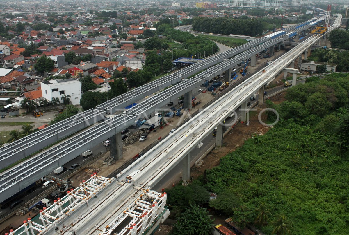 Target Pengoperasian Tol Jakarta Cikampek Ii Antara Foto