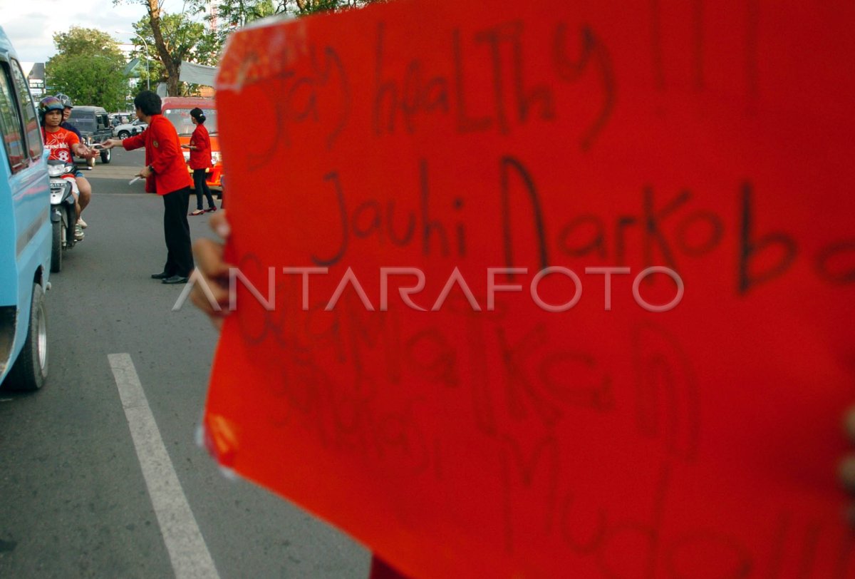 Hari Anti Narkotika Antara Foto