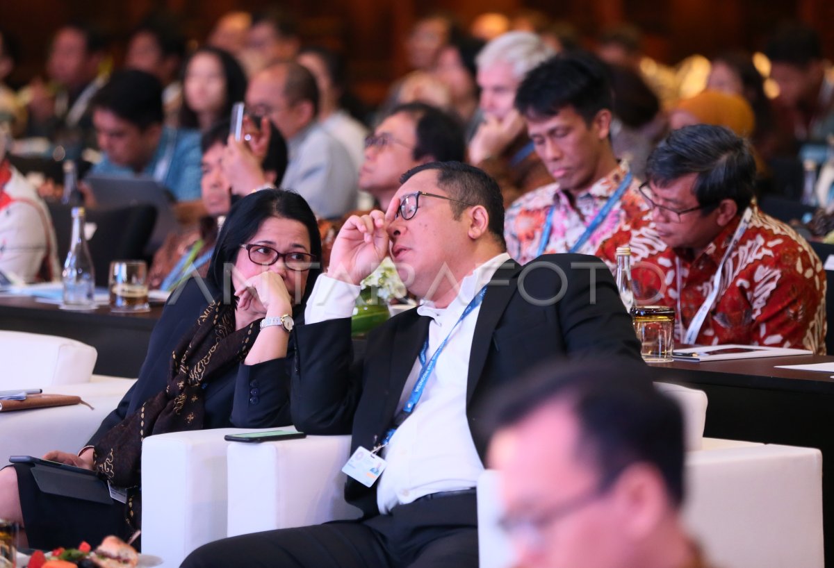 Imf Wbg Diskusi Panel Indonesia Eximbank Antara Foto