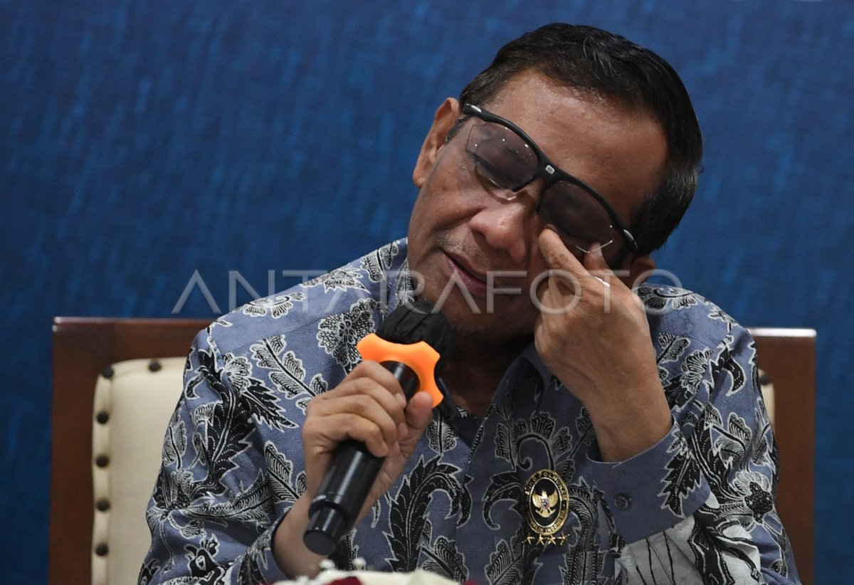 CATATAN AKHIR TAHUN MENKO POLHUKAM ANTARA Foto