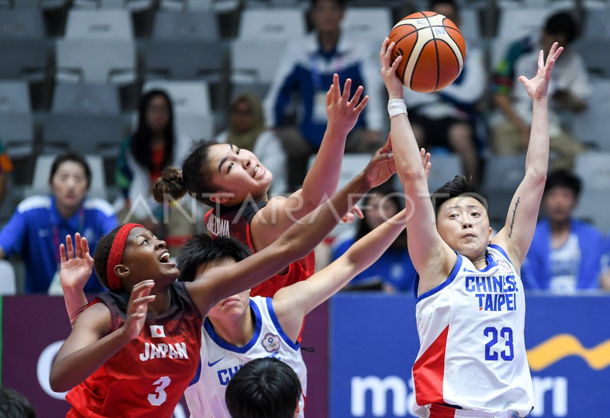 Final Perunggu Basket Putri Chinese Taipei Vs Jepang Antara Foto