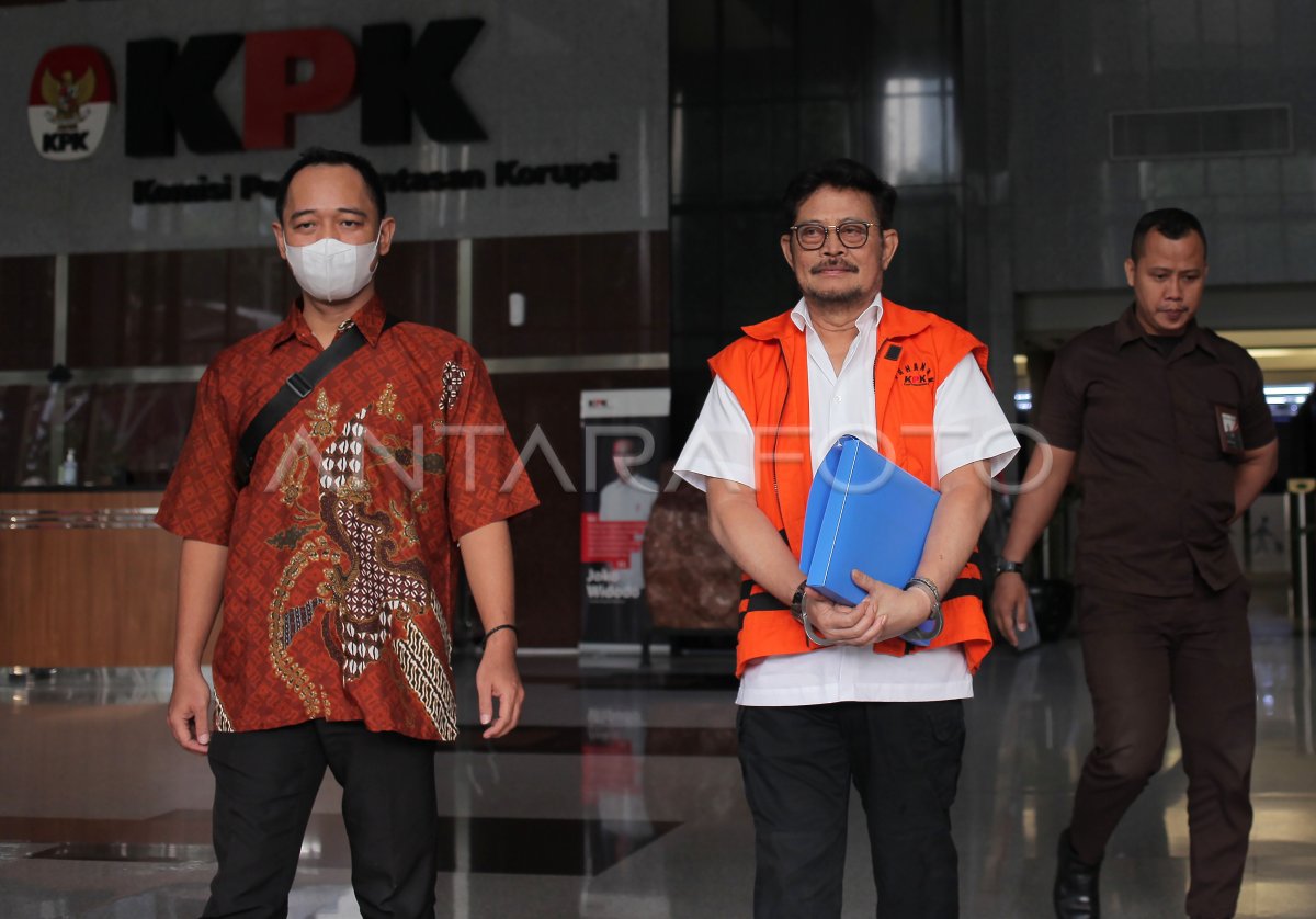 Pemeriksaan Lanjutan Syahrul Yasin Limpo Antara Foto