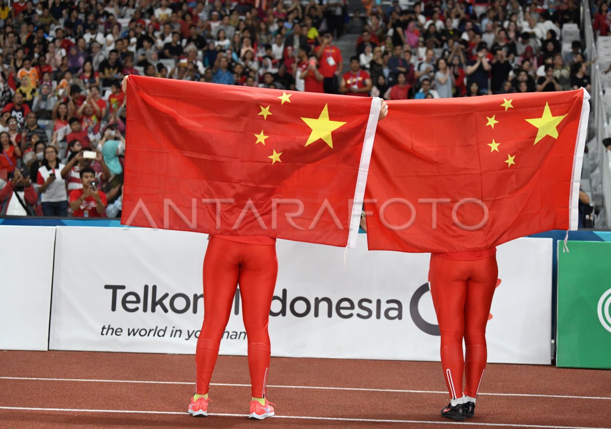 ATLETIK LEMPAR CAKRAM PUTRI FINAL ANTARA Foto