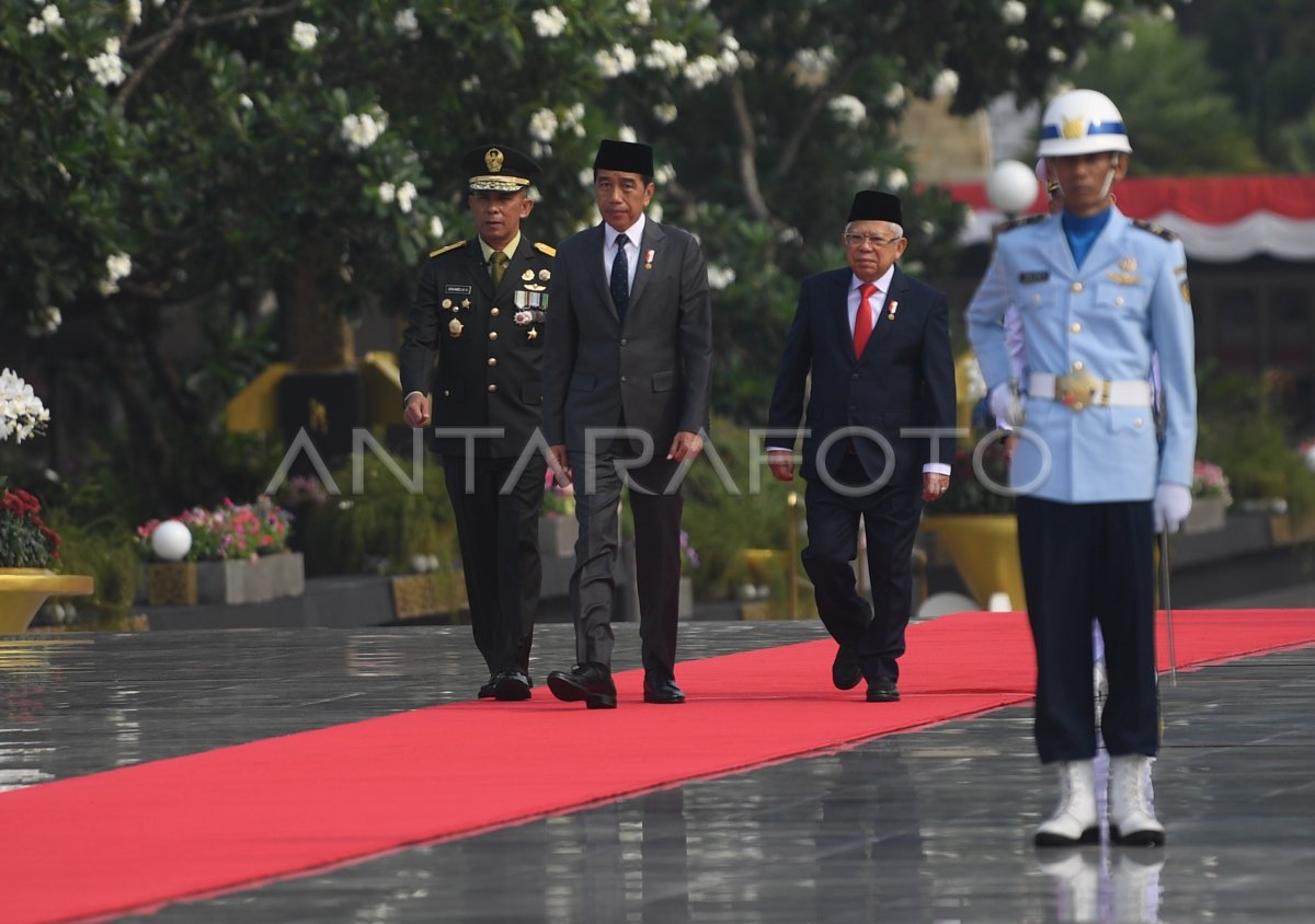 Presiden Pimpin Upacara Ziarah Nasional ANTARA Foto