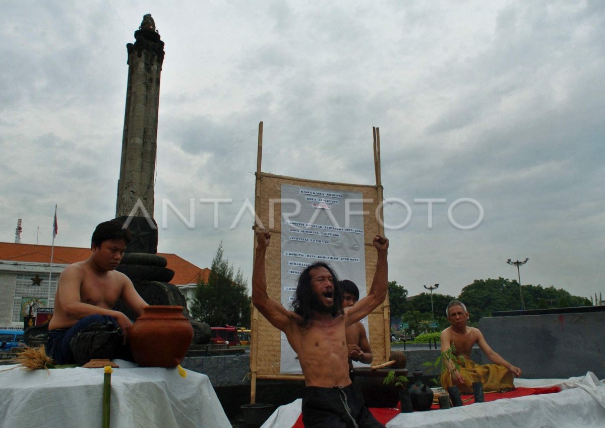 RUWATAN ANTI KORUPSI ANTARA Foto