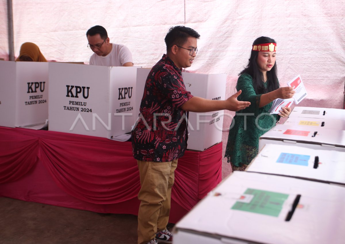 Pemungutan Suara Susulan Pemilu Di Tangerang Antara Foto