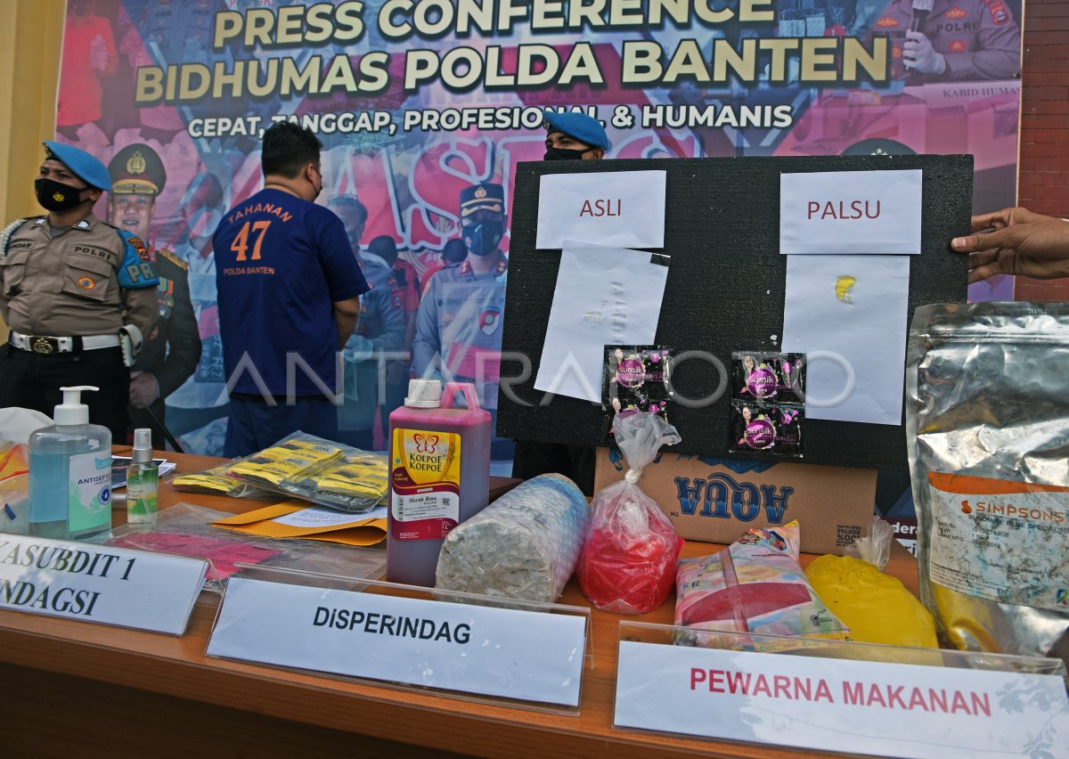 UNGKAP PEREDARAN SAMPO PALSU ANTARA Foto