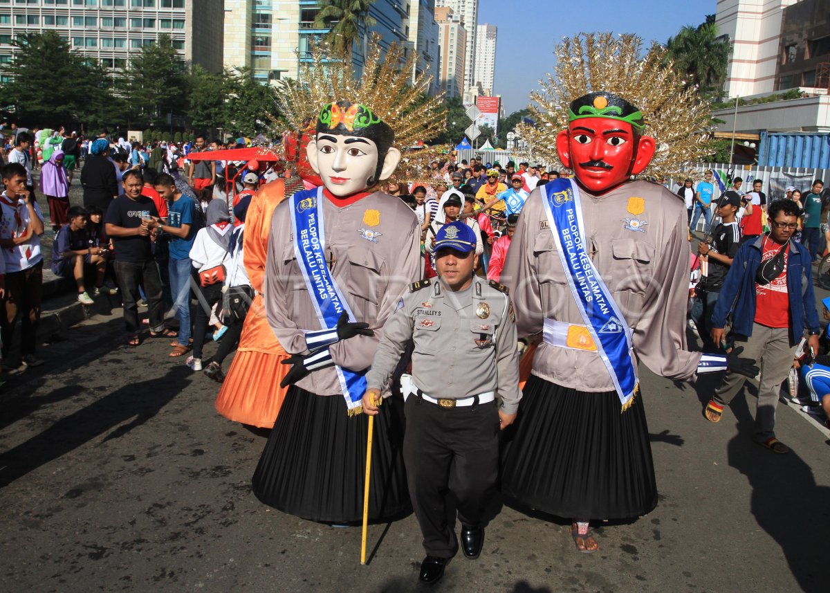 KAMPANYE TERTIB BERLALU LINTAS ANTARA Foto