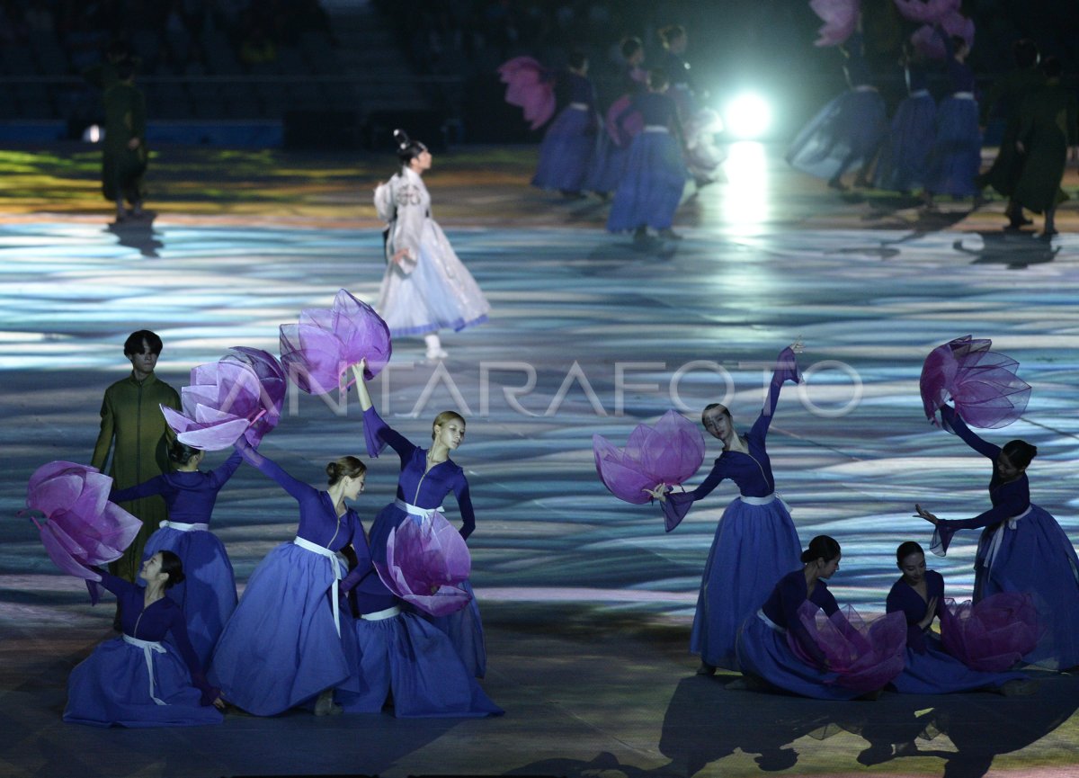 Pembukaan Asian Games Antara Foto