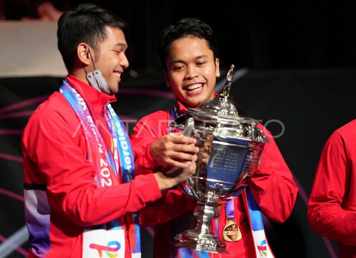 INDONESIA JUARA PIALA THOMAS ANTARA Foto