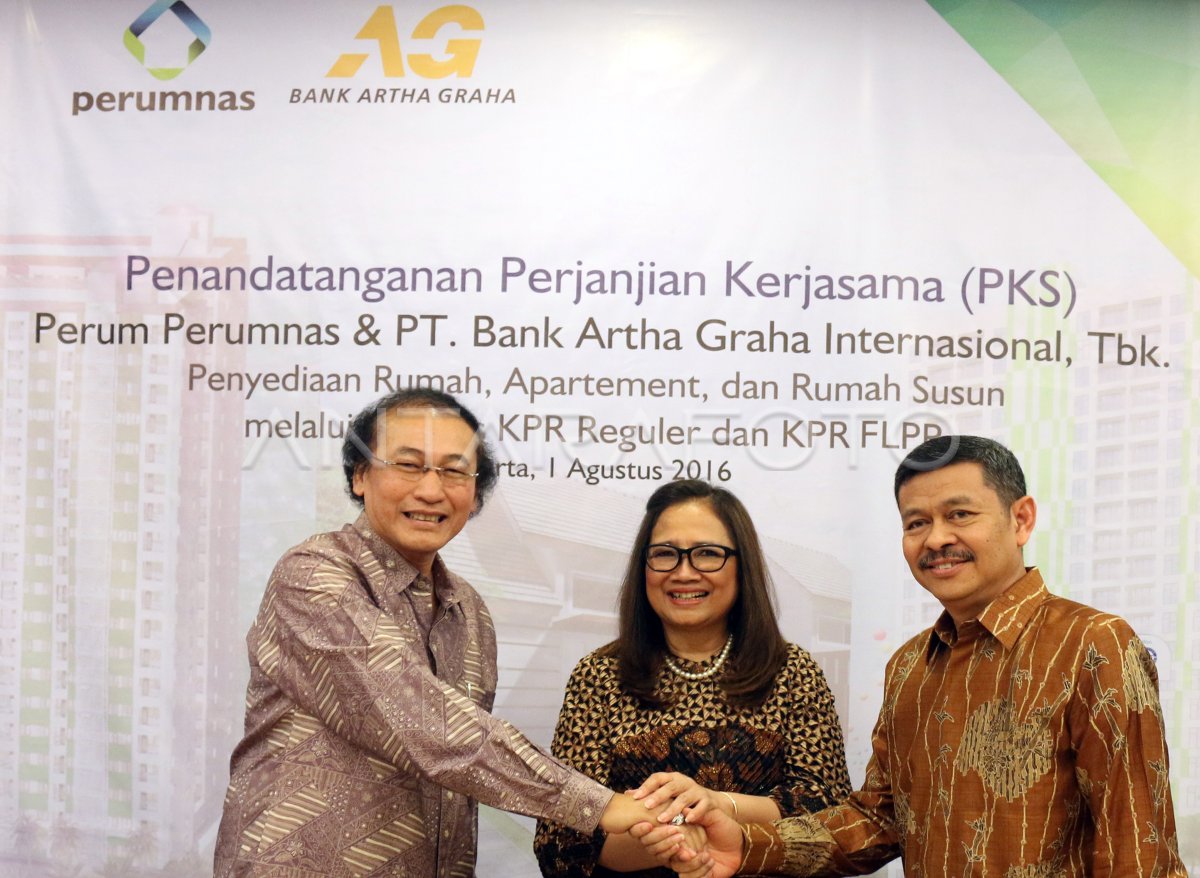 Perumnas Gandeng Bank Artha Graha Antara Foto