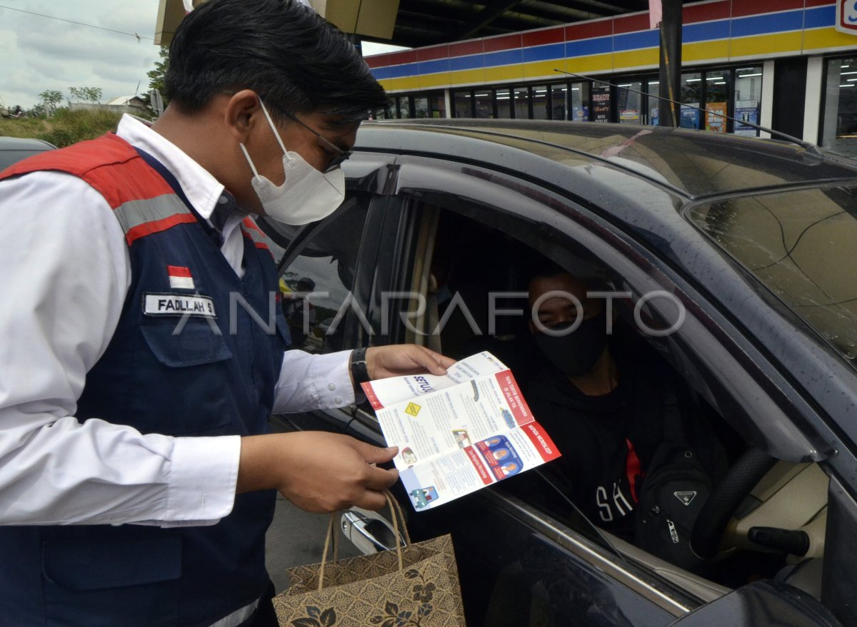 Operasi Keselamatan Berkendara Di Jalan Tol Antara Foto