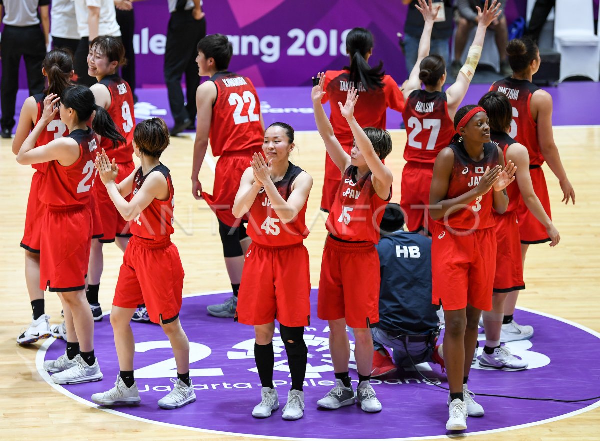 Final Perunggu Basket Putri Chinese Taipei Vs Jepang Antara Foto