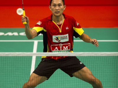 DJARUM SUPERLIGA BADMINTON 2013 ANTARA Foto