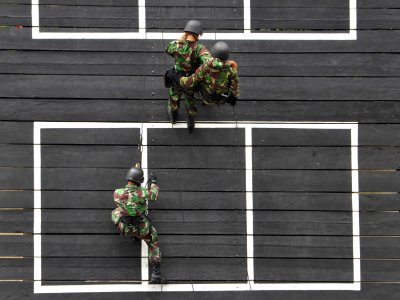 Latihan Pengamanan Vvip Antara Foto