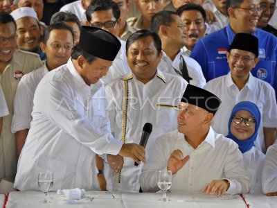 Deklarasi Prabowo Hatta Rajasa Antara Foto