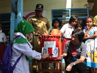 Peningkatan Akses Air Bersih Antara Foto