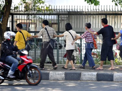 FASILITAS PENYANDANG DISABILITAS ANTARA Foto