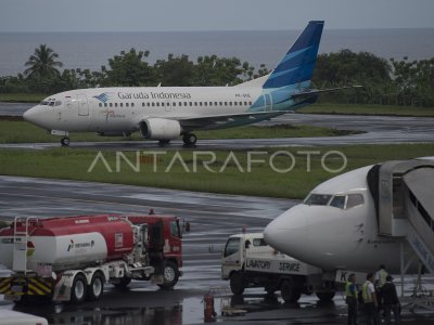 Bandara Babullah Dibuka Kembali Antara Foto