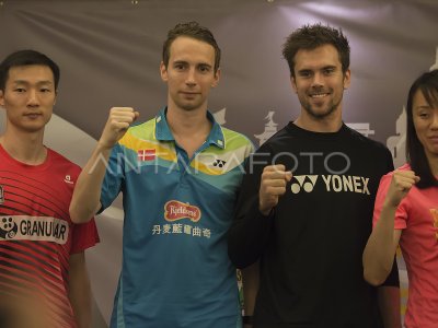 Jelang Bca Indonesia Open Antara Foto