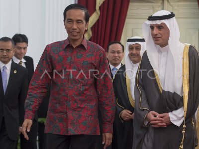 KERJASAMA INDONESIA ARAB SAUDI ANTARA Foto