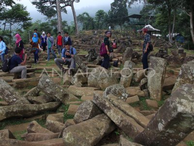 Situs Megalitikum Gunung Padang Antara Foto