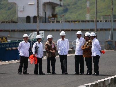 GROUNDBREAKING PENGEMBANGAN PELABUHAN SIBOLGA ANTARA Foto