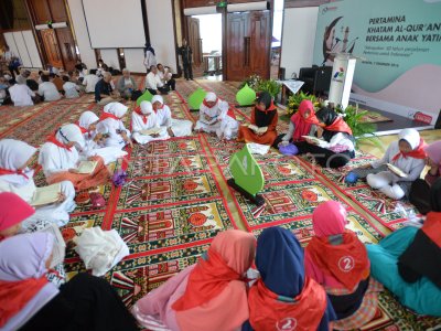 Pertamina Gelar Khataman Alquran Antara Foto