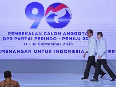 Pembekalan Caleg Partai Perindo Antara Foto