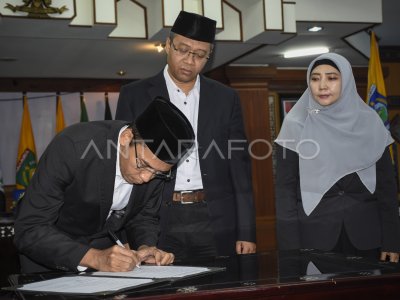 Sertijab Gubernur Ntb Antara Foto