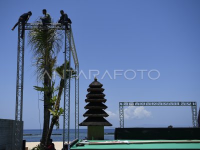 Imf Wbg Persiapan Acara Asean Leaders Gathering Antara Foto