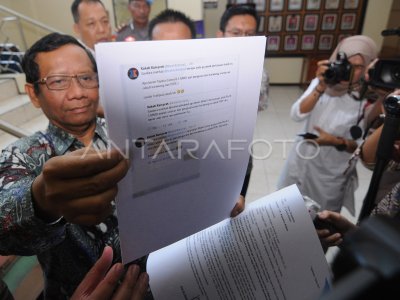 Kasus Pencemaran Nama Baik Mahfud Md Antara Foto