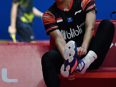 Jonatan Christie Ke Perempat Final Antara Foto