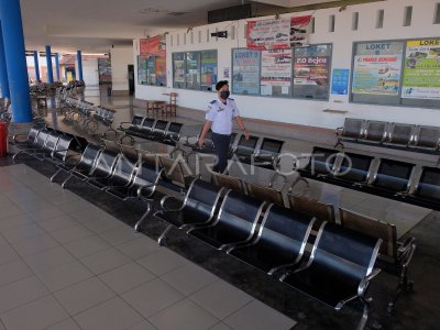 Terminal Mengwi Sepi Aktivitas Pemudik Antara Foto