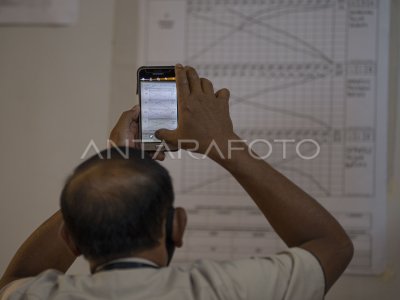 SIMULASI REKAPITULASI ELEKTRONIK PILKADA SERENTAK ANTARA Foto