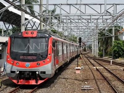 UJI COBA KRL YOGYAKARTA SOLO ANTARA Foto