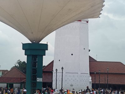 WISATA ZIARAH BANTEN LAMA TETAP RAMAI DI SAAT PANDEMI ANTARA Foto