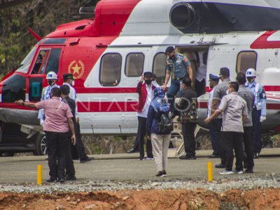 Presiden Resmikan Bendungan Tapin Antara Foto