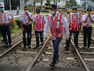 Kunjungan Kerja Menteri Perhubungan Di Bandung Antara Foto